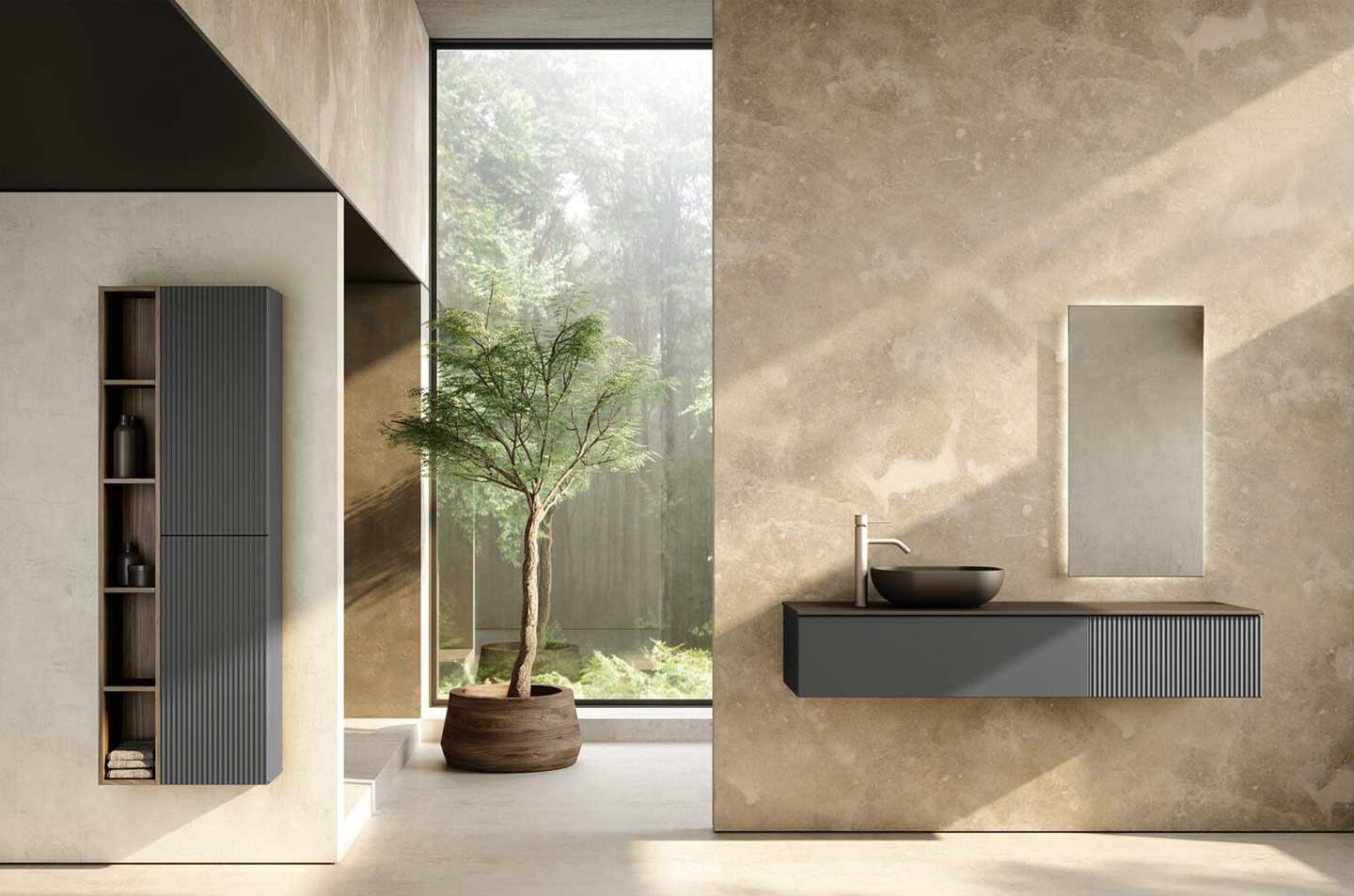 Mueble de baño con lavabo